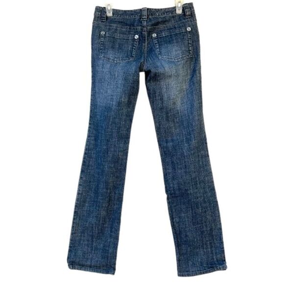Michael Kors Mid Rise Straight Leg Jeans 2 - Picture 10 of 10